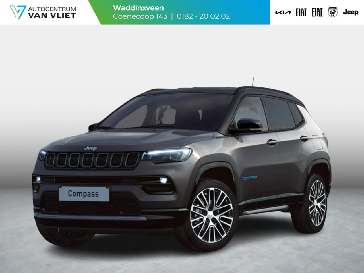 Jeep Compass - 4xe 240 Plug-in Hybrid Electric Summit | Safety Pack | Winter Pack | Schuif/Kanteldak - AutoWereld.nl