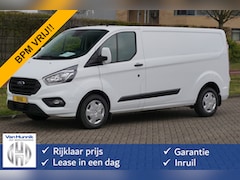 Ford Transit Custom - 300L 130 PK Trend BPM VRIJ Airco, Cruise, PDC, Navi NR. 320