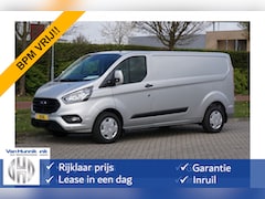 Ford Transit Custom - 300L 130PK Trend BPM VRIJ Airco, Cruise, Navi, Trekhaak NR. 209