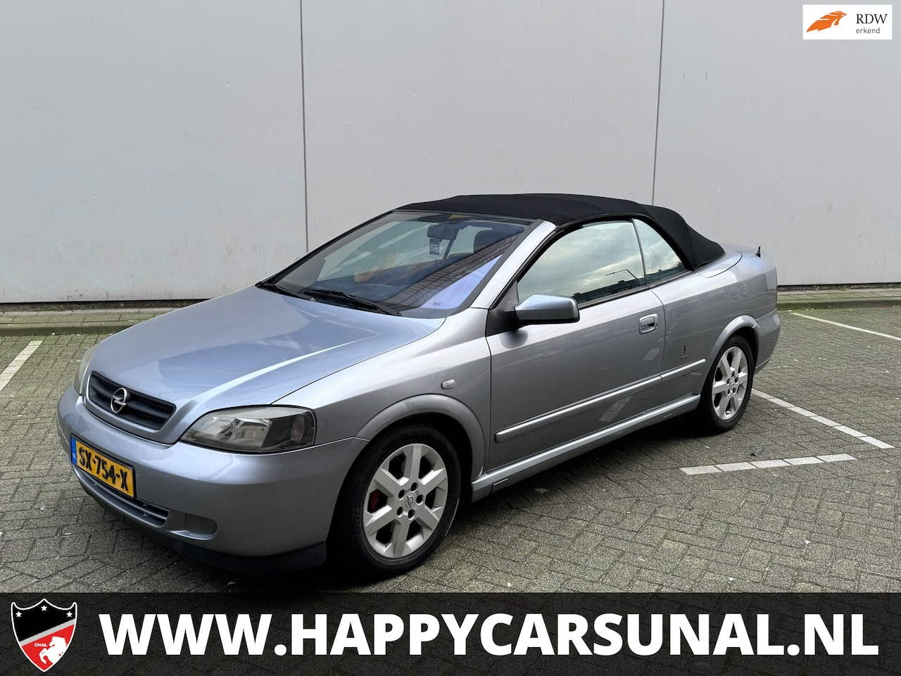 Opel Astra Cabriolet - 2.2-16V 2.2-16V, AIRCO, AUTOMAAT, LEER, Nieuwe APK - AutoWereld.nl