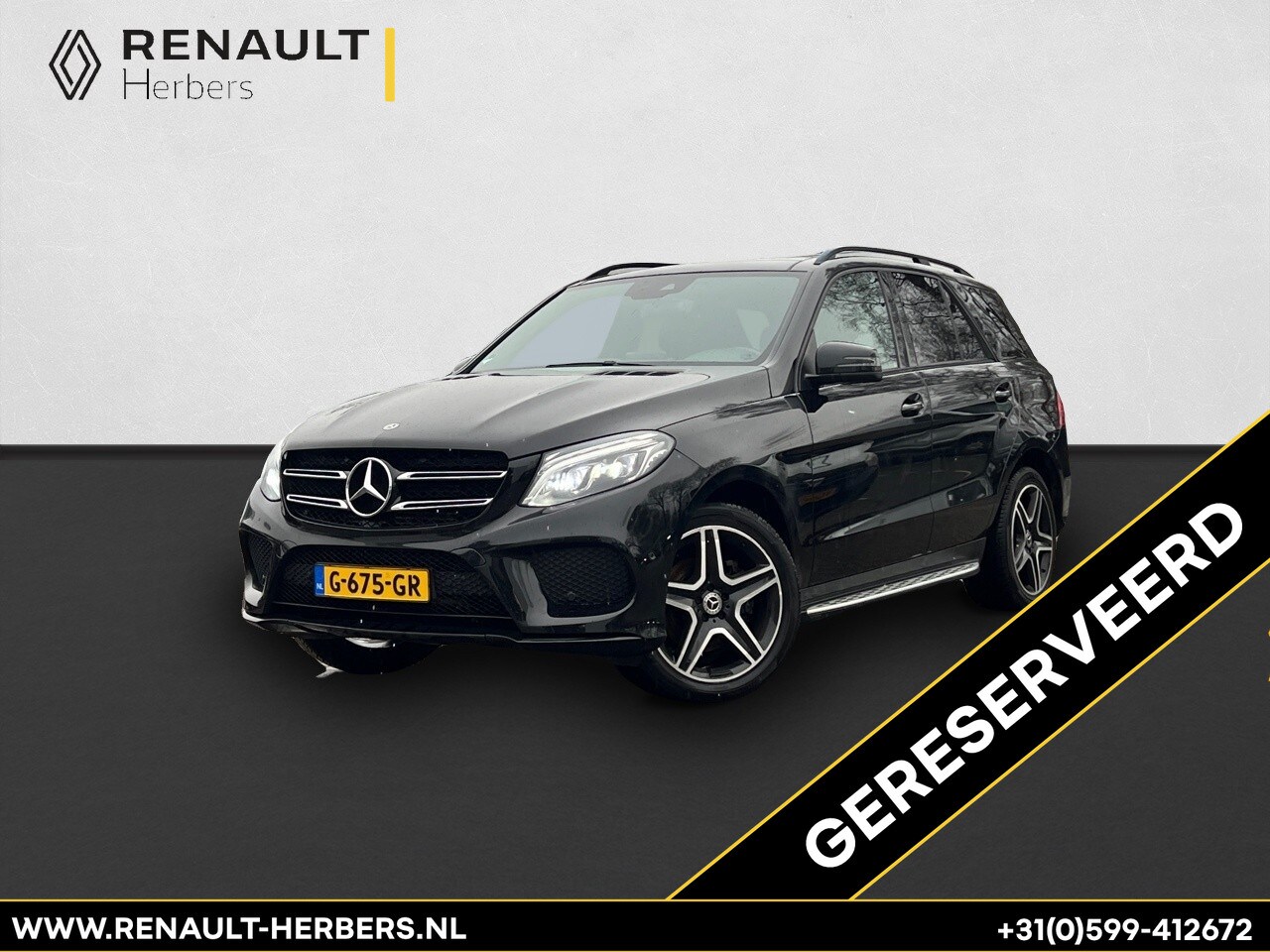 Mercedes-Benz GLE-Klasse - 350 d 4MATIC AMG Sport Edition PANO / PDC V+A / TREKHAAK ELECTR / LEDER / STOELVERW / ALL - AutoWereld.nl