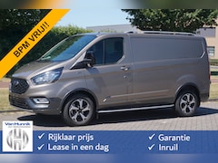 Ford Transit Custom - 300S Active 130PK BPM VRIJ Airco, Cruise, Apple CP / Android Auto, 17" LM Velg NR. 339