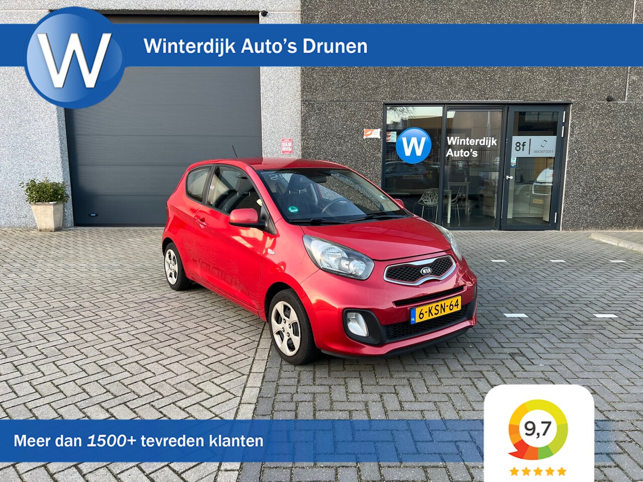 Kia Picanto - 1.0 CVVT ISG Comfort Airco! 2eEigenaar! Nap! - AutoWereld.nl