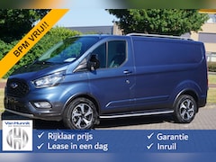 Ford Transit Custom - 300S Active 130PK BPM VRIJ Airco, Cruise, Apple CP/ Android Auto, Camera, 17" LM Velg NR.