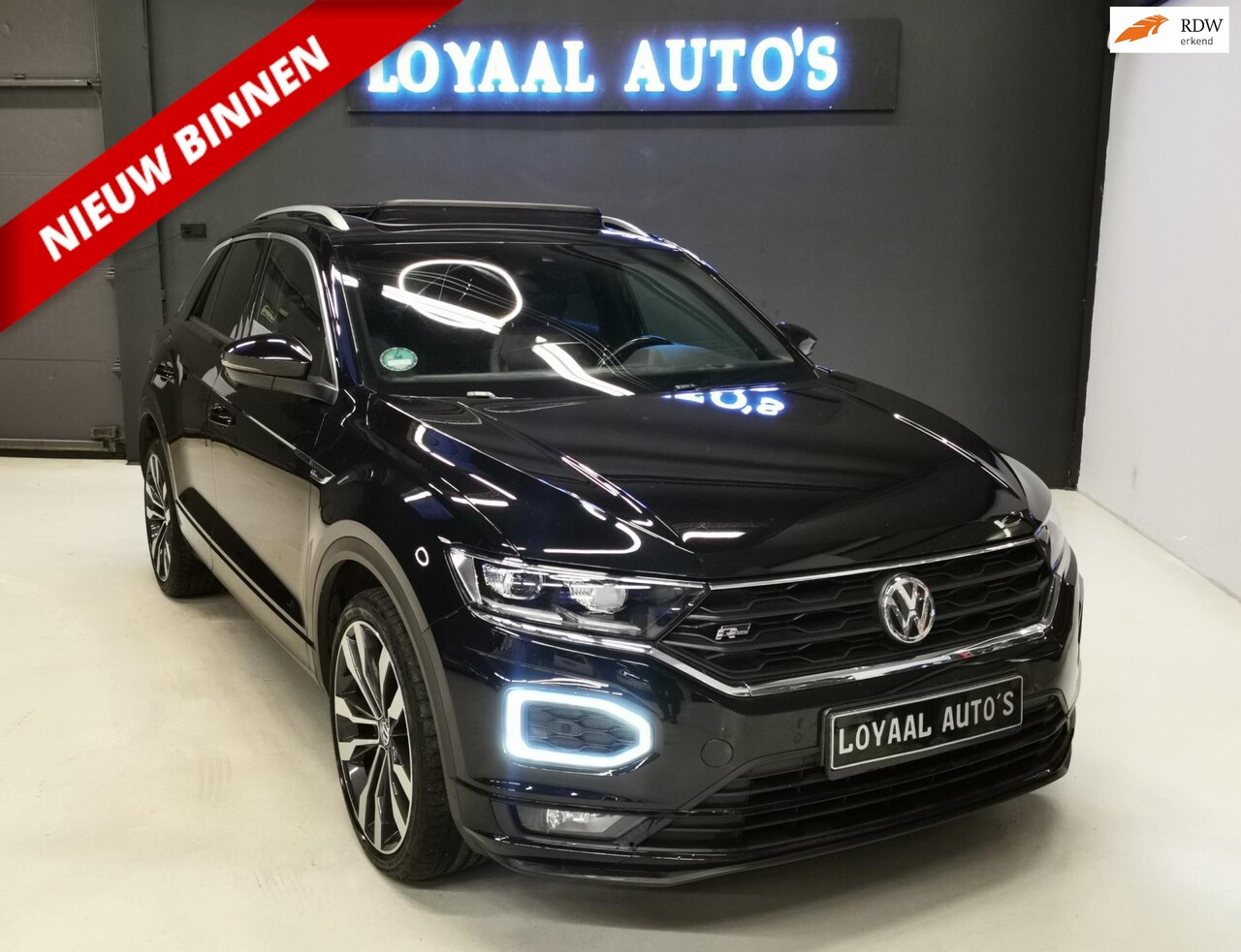 Volkswagen T-Roc - 1.5 TSI Sport Business R | AUT | NAVI | PANO | AIRCO | CRUISE | PDC | ELEK.RAMEN | APK. - AutoWereld.nl