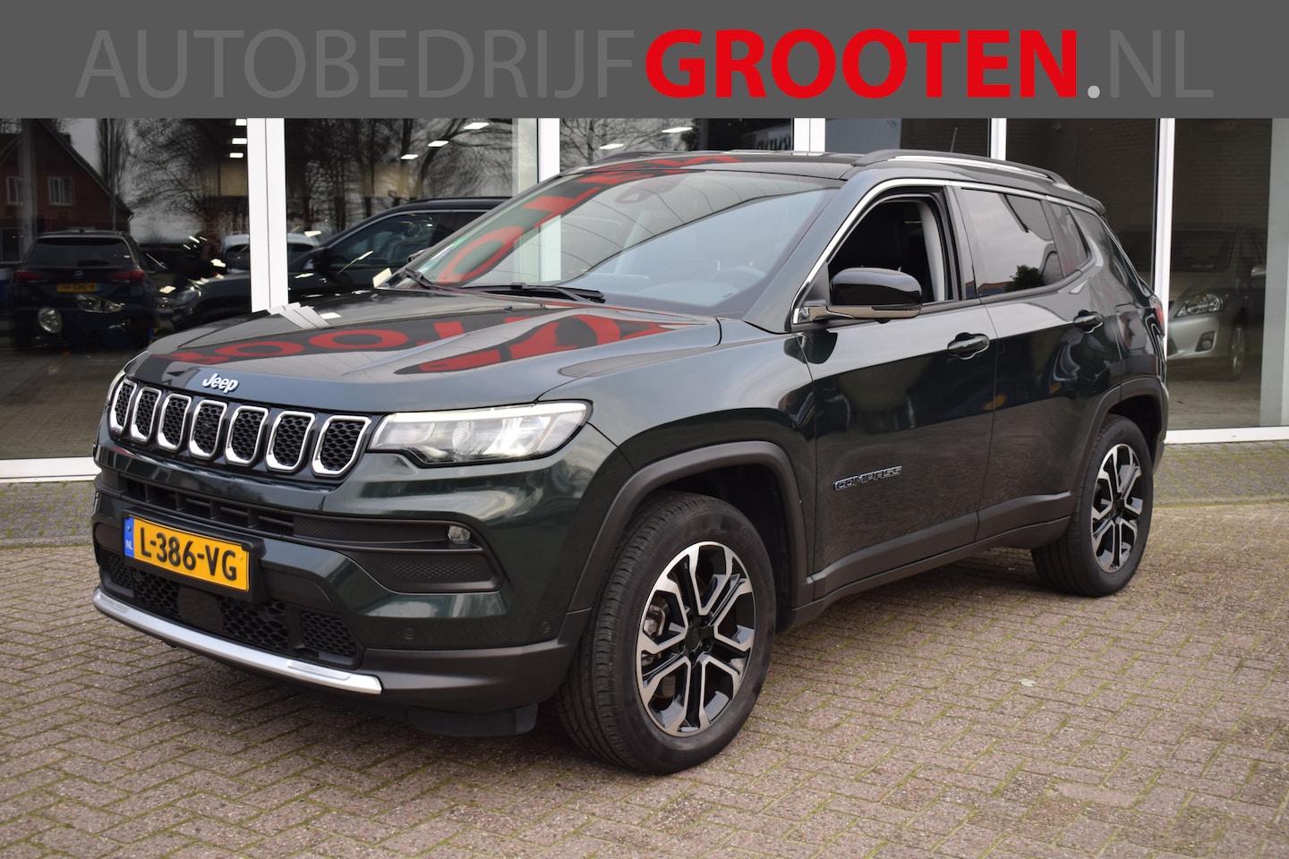 Jeep Compass - 4xe 190 Plug-in Hybrid Electric Limited Lease Ed. 4xe 190 Plug-in Hybrid Electric Limited Lease Ed. - AutoWereld.nl