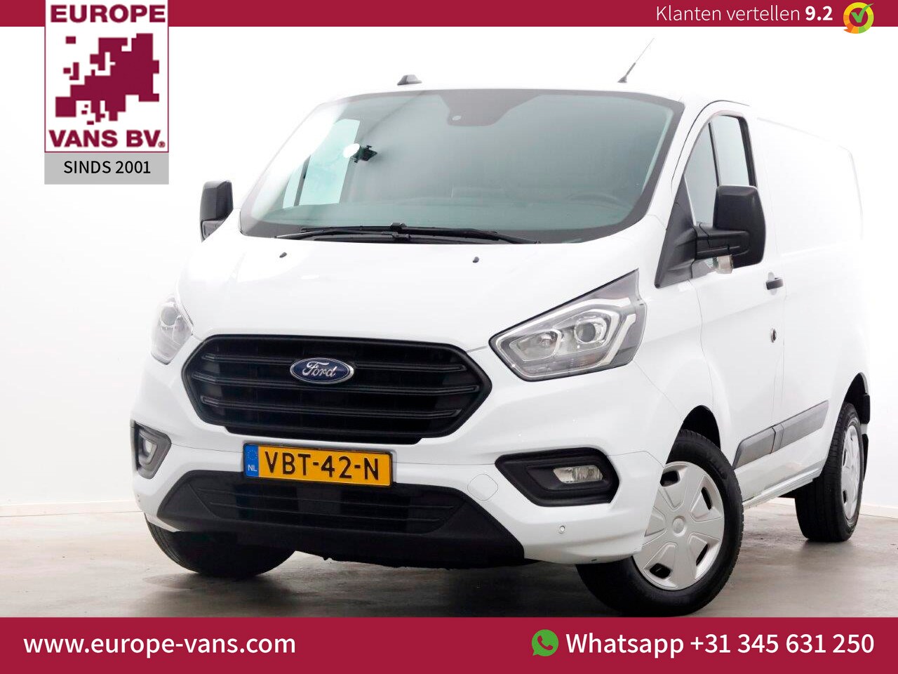 Ford Transit Custom - 2.0 TDCI 130pk Automaat L1H1 Trend Achterklep/Navi 09-2019 - AutoWereld.nl