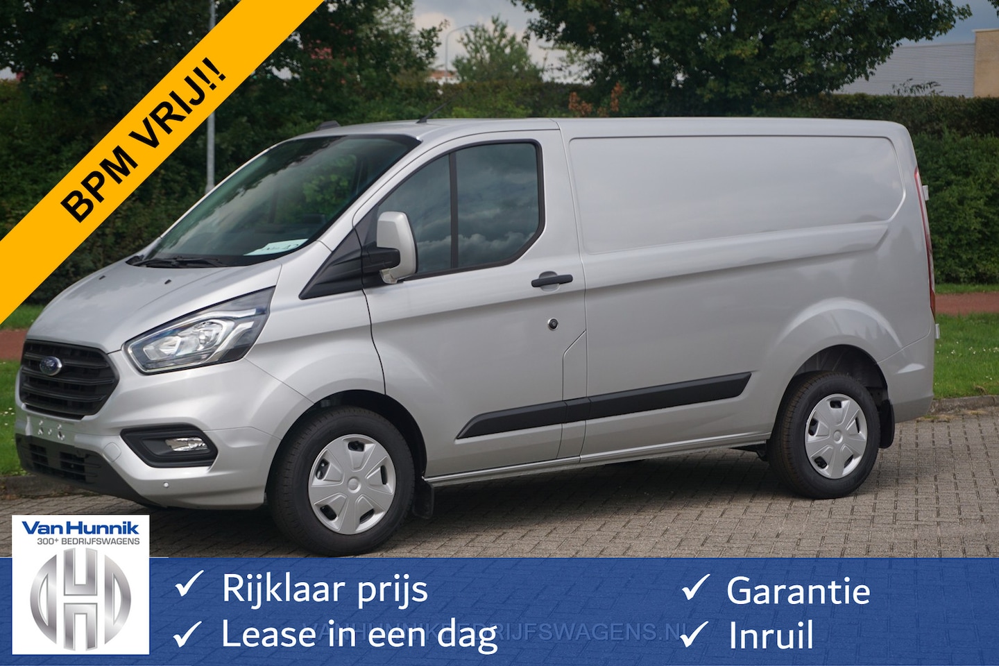 Ford Transit Custom - 280S Trend 170PK BPM VRIJ!! Adap. Cruise, Navi, Camera, Trekhaak! NR. 426 - AutoWereld.nl