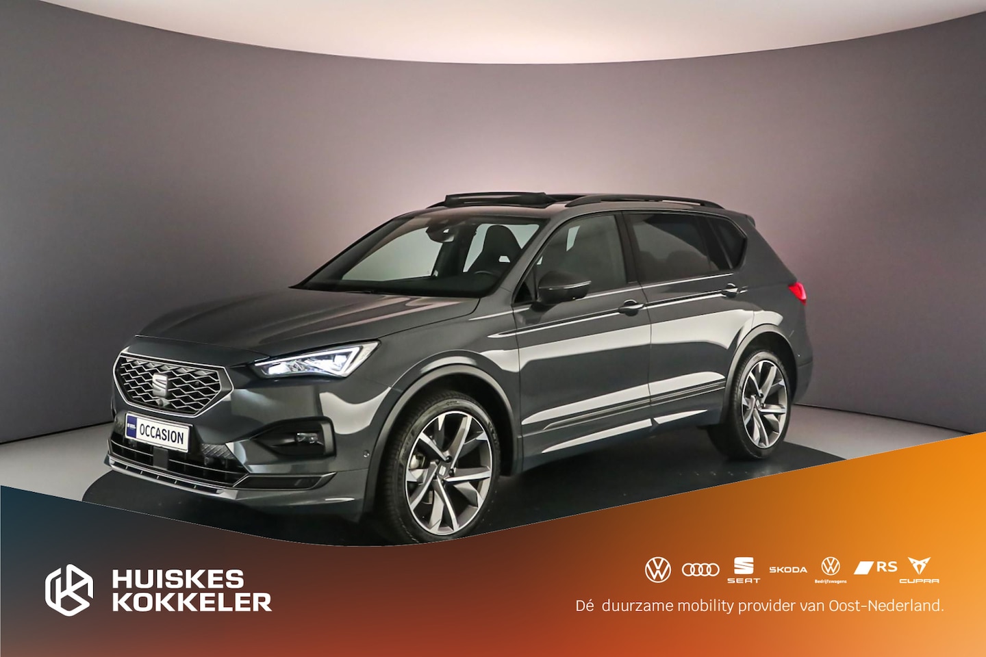 Seat Tarraco - FR Business Intense 1.5 TSI 150pk DSG Automaat Panoramadak, 360 camera, Adaptive cruise co - AutoWereld.nl