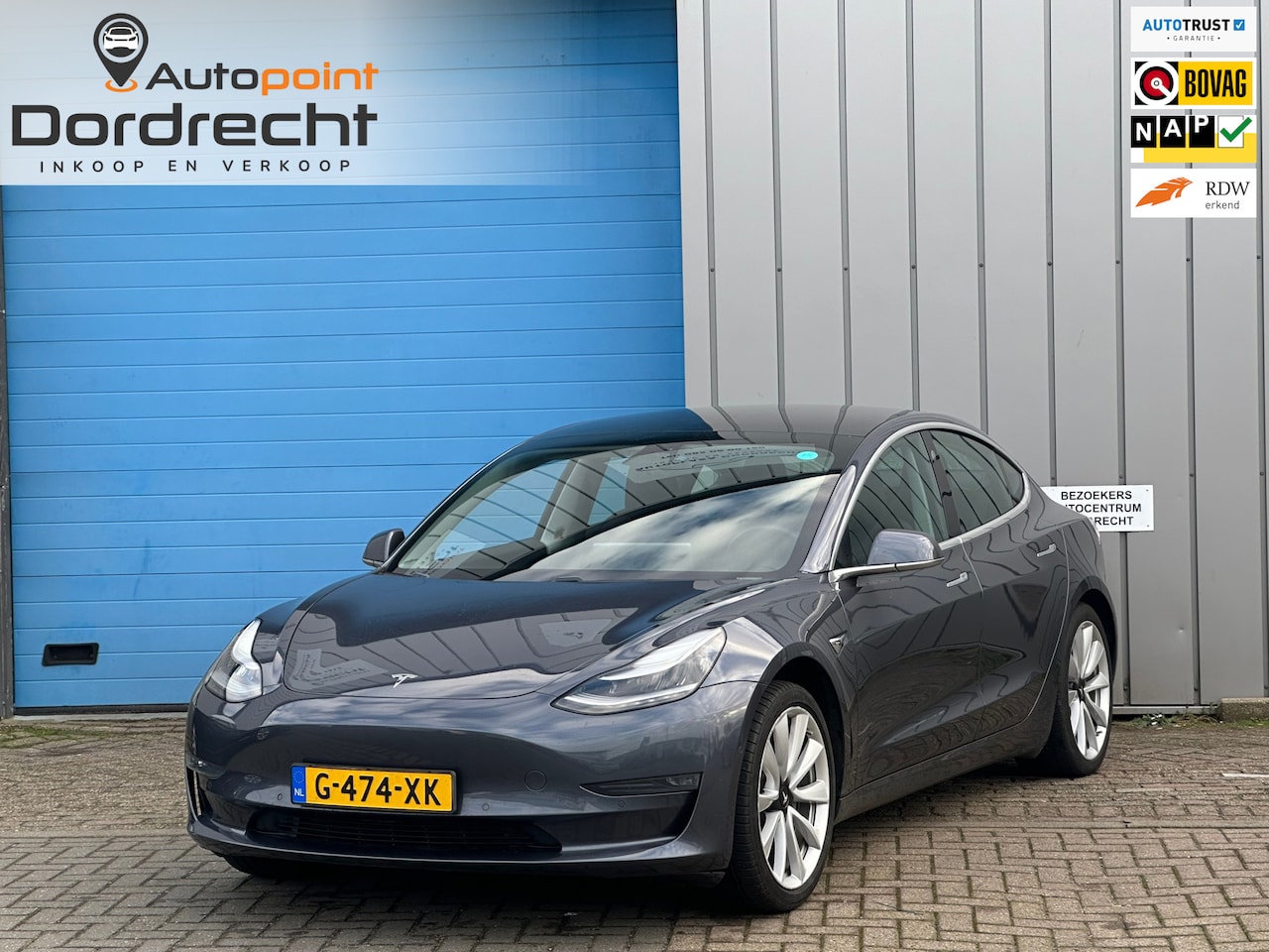 Tesla Model 3 - Long Range RWD Long Range AWD 75 kWh DUAL MOTOR AUTOPILOT - AutoWereld.nl