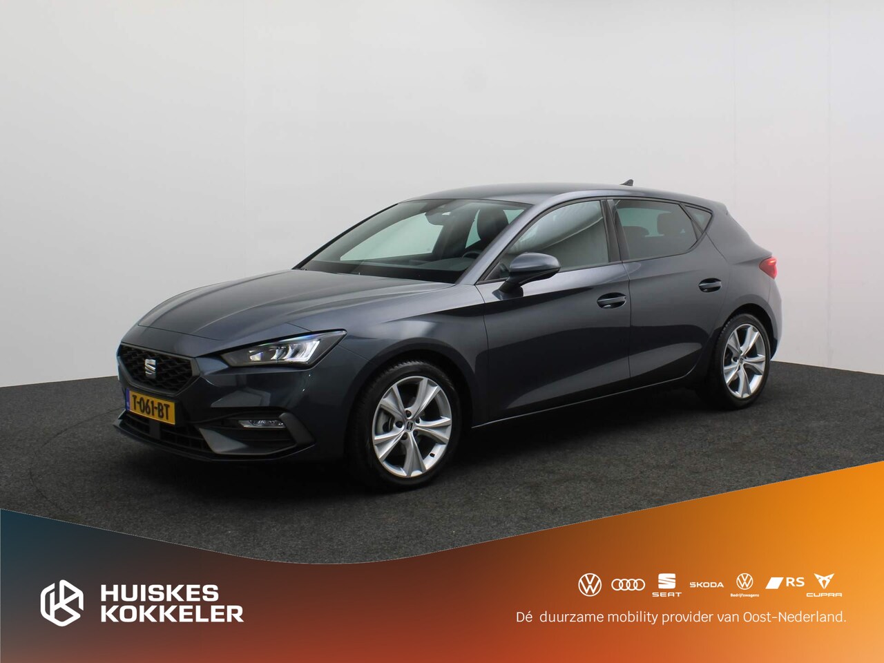 Seat Leon - FR 1.0 TSI 110pk Cruise control, Airco, DAB, App connect, Bluetooth, Radio, LED verlichtin - AutoWereld.nl