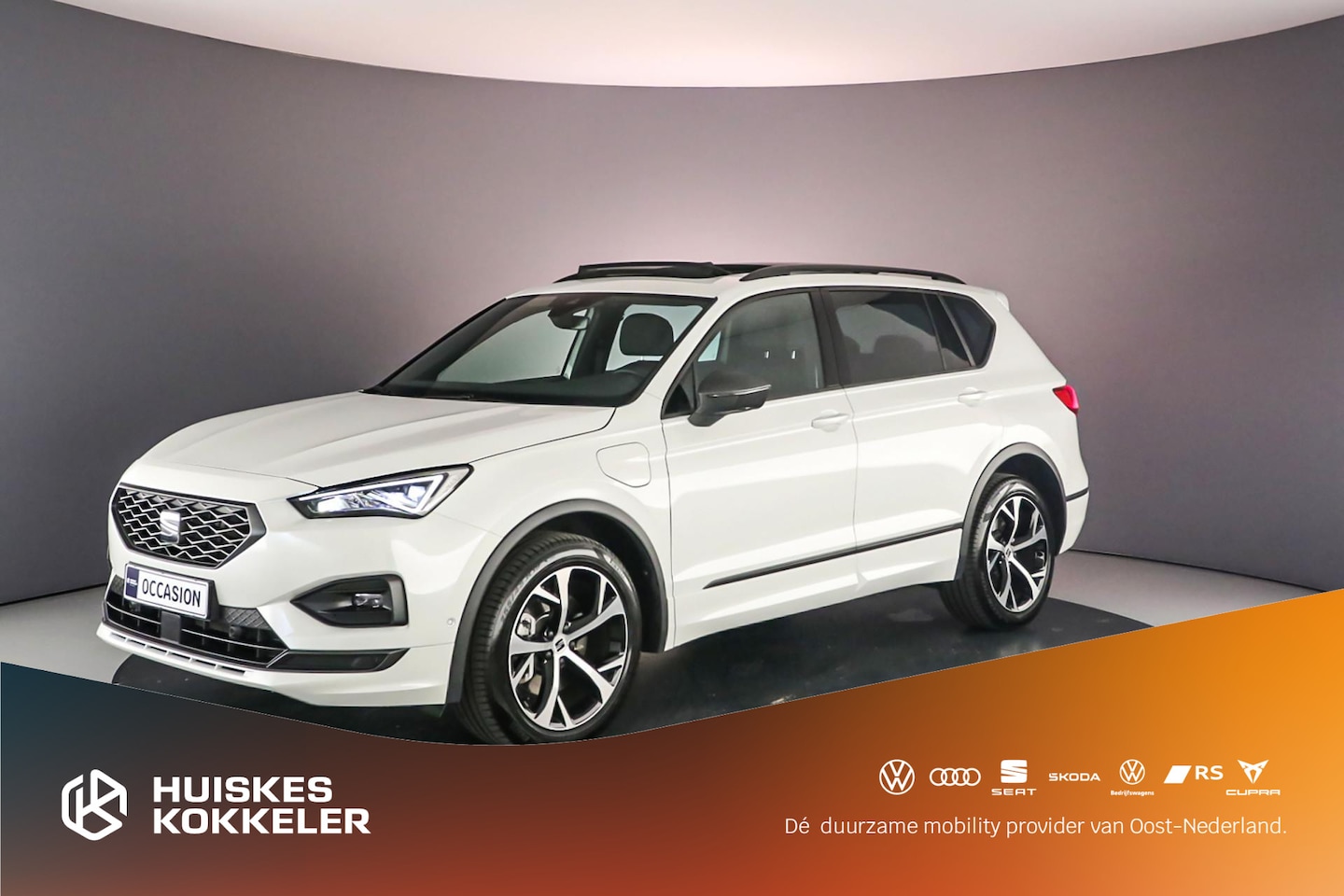 Seat Tarraco - FR 1.4 TSI e-Hybrid 245pk DSG Automaat Trekhaak, Panoramadak, Elektrische achterklep, Lede - AutoWereld.nl