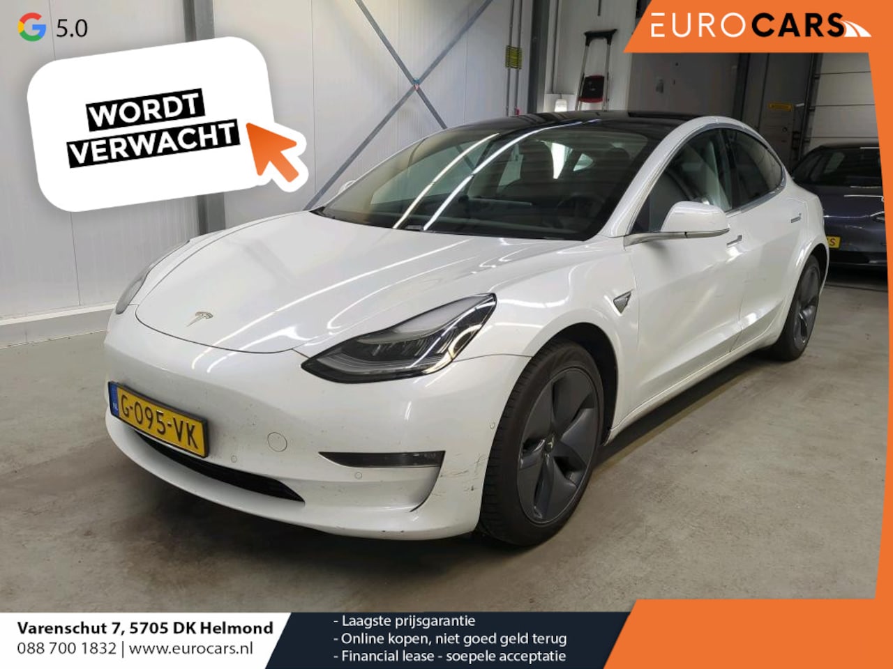 Tesla Model 3 - Long Range RWD Long Range AWD 75 kWh Autopilot + Full Self Driving 3 Navi Panoramadak Leder PDC VA Camera - AutoWereld.nl