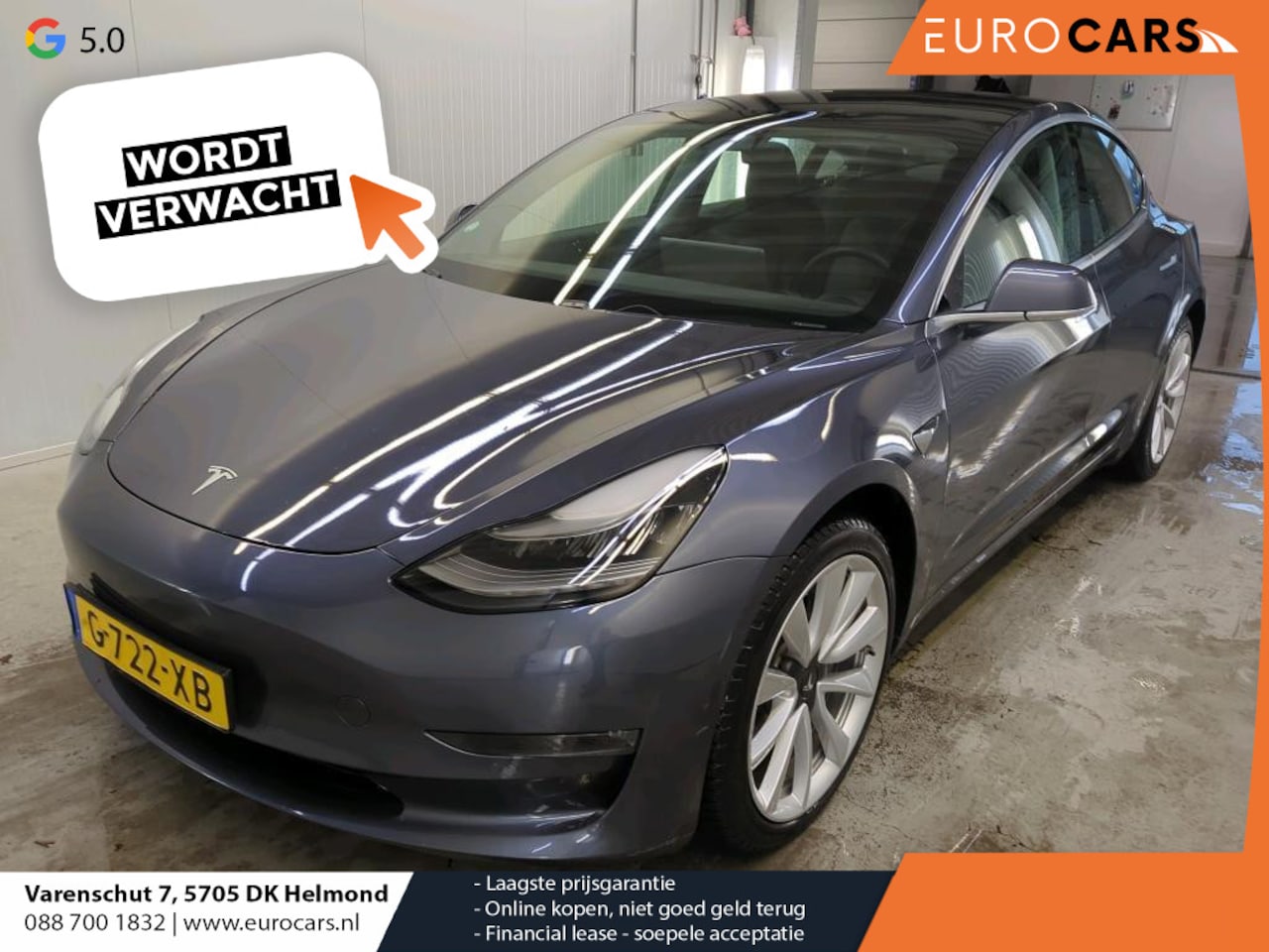 Tesla Model 3 - Long Range RWD Long Range AWD 75 kWh Autopilot + Full Self Driving 3 Navi Panoramadak Leder PDC VA Camera - AutoWereld.nl