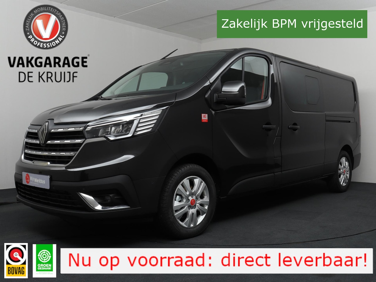 Renault Trafic - 2.0 Blue dCi EDC 170 T29 L2H1 Extra DC Automaat | Dubbele Cabine | RED-Edition! - AutoWereld.nl