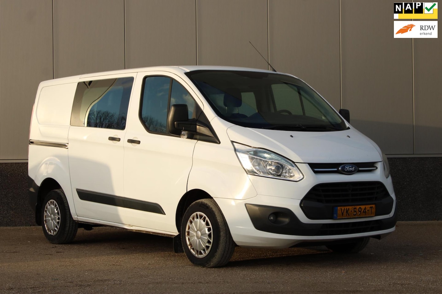 Ford Transit Custom - 270 2.2 TDCI Trend DC, Dubbele Cabine, Airco, Cruise Control! - AutoWereld.nl