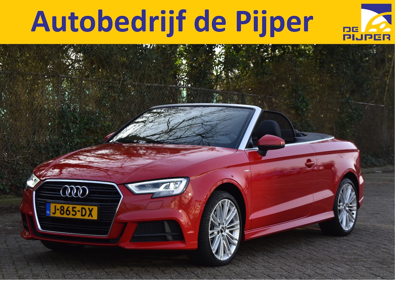 Audi A3 Cabriolet - 35 TFSI CoD Sport S Line Edition 3x S-Line | Keyless | Leder / Alcantara | Stoelverwarming - AutoWereld.nl