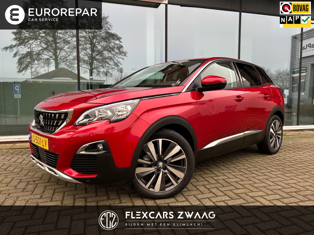 Peugeot 3008 - 1.2 Turbo Allure Premium - Automaat - Climate - Camera - Navi - Org.NL - AutoWereld.nl