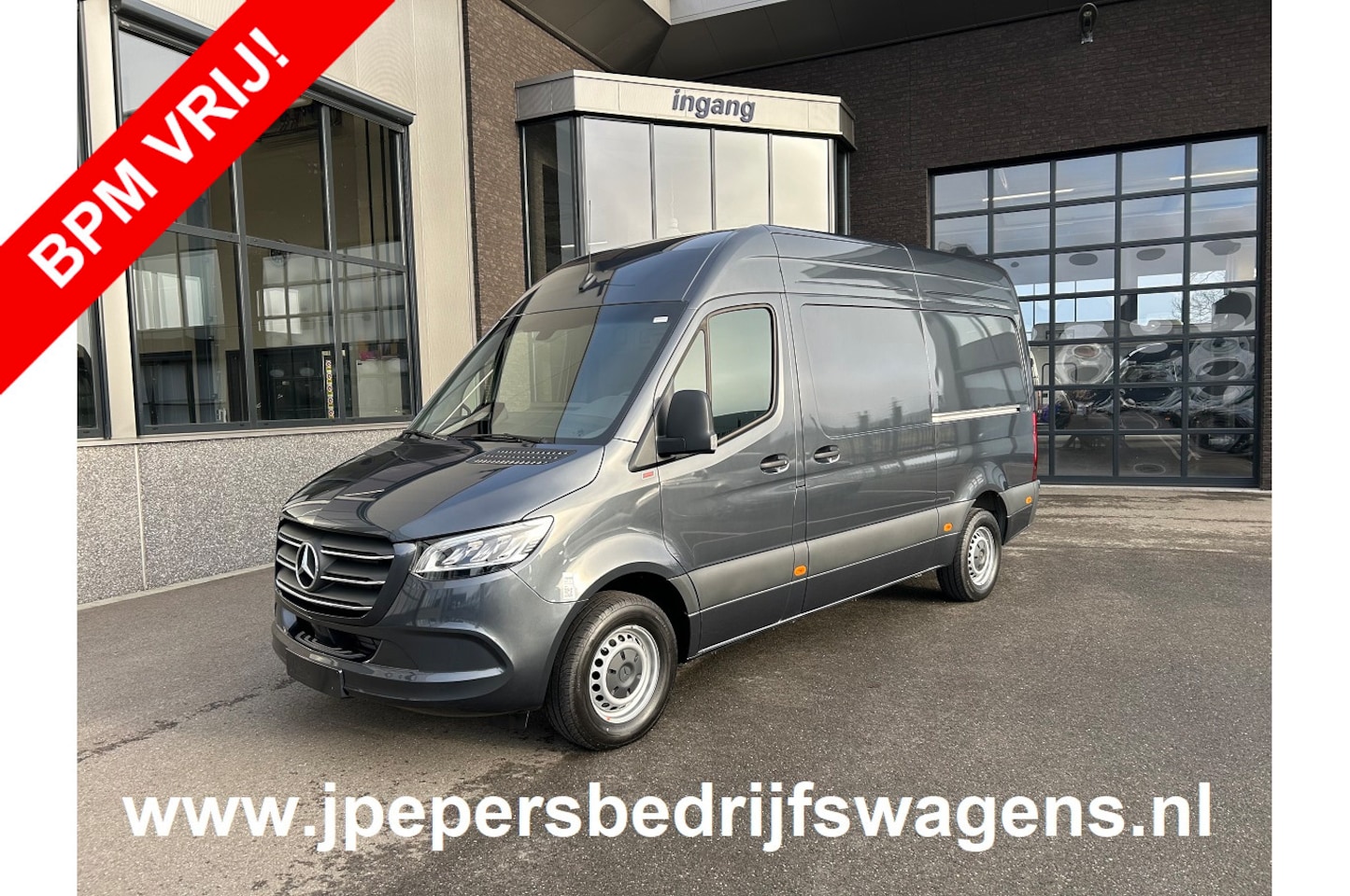 Mercedes-Benz Sprinter - 319 CDI L2 H2 Pro L+R Schuifdeur / LED / 3500KG Trekhaak / MBUX / Camera / Carplay navigat - AutoWereld.nl