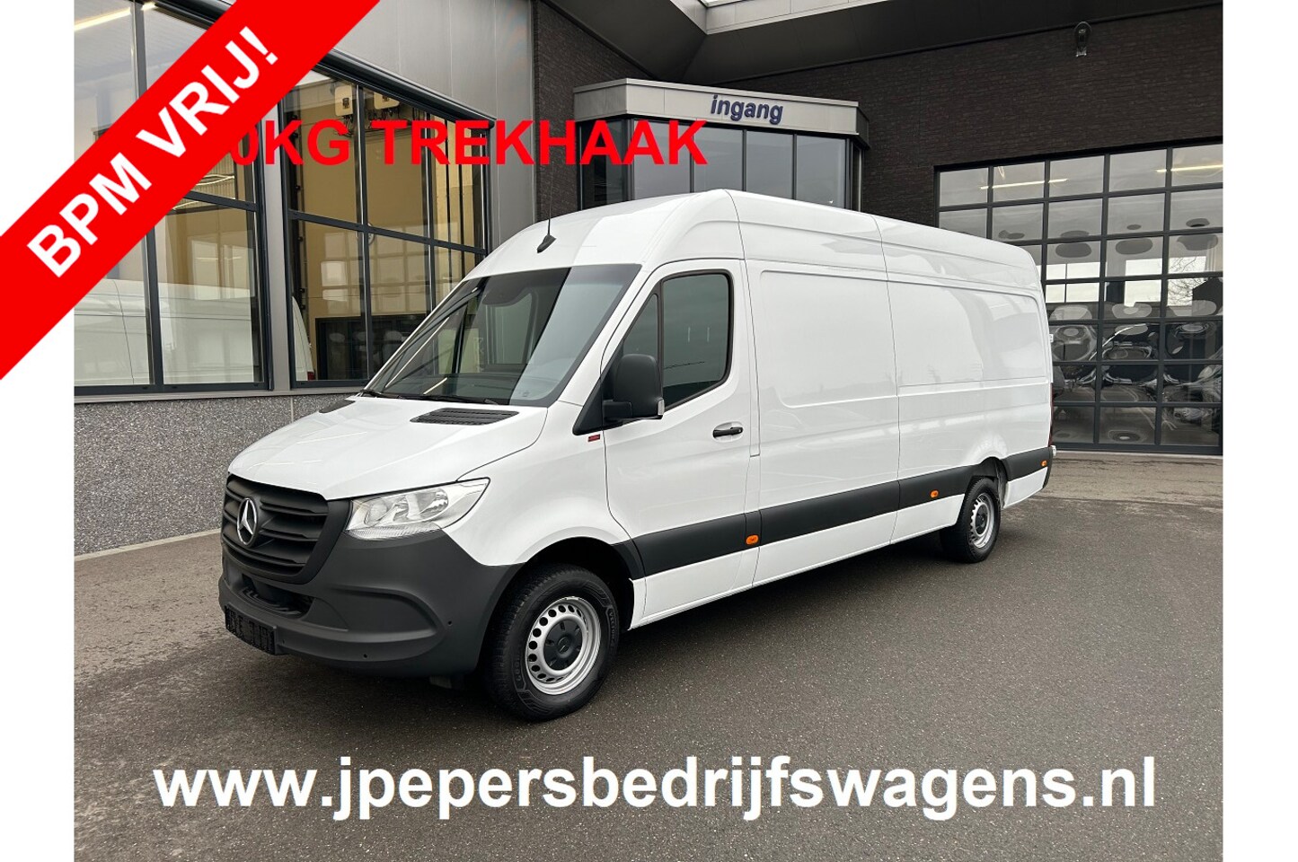 Mercedes-Benz Sprinter - 317 CDI L3 H2 3500KG Trekhaak / Automaat / MBUX / Camera / Parkeersensoren / Cruise contro - AutoWereld.nl