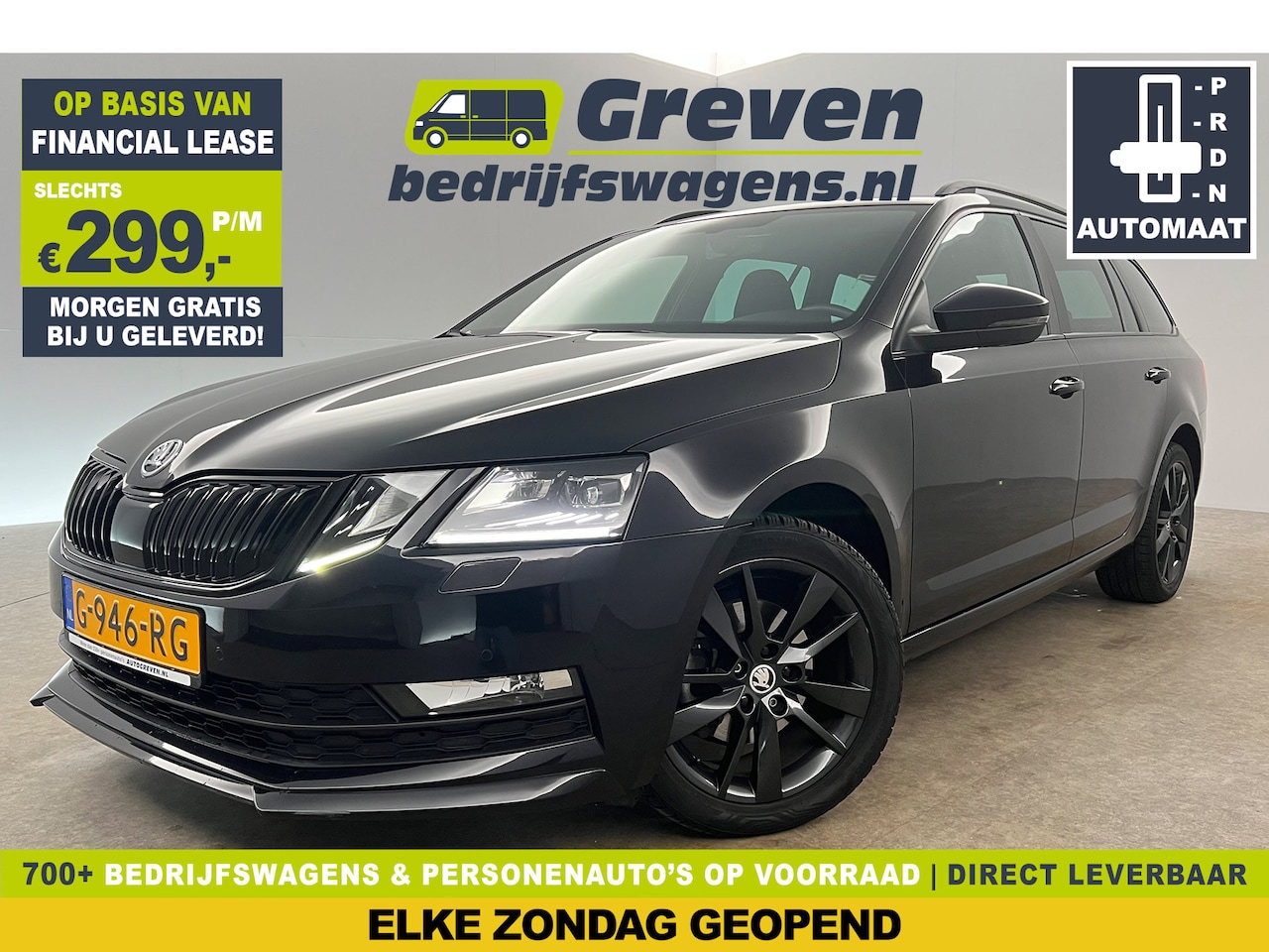 Skoda Octavia - 1.5 TSI Greentech Sport Business 150PK DSG Automaat Carplay LED Clima Cruise Navi PDC 17'' - AutoWereld.nl