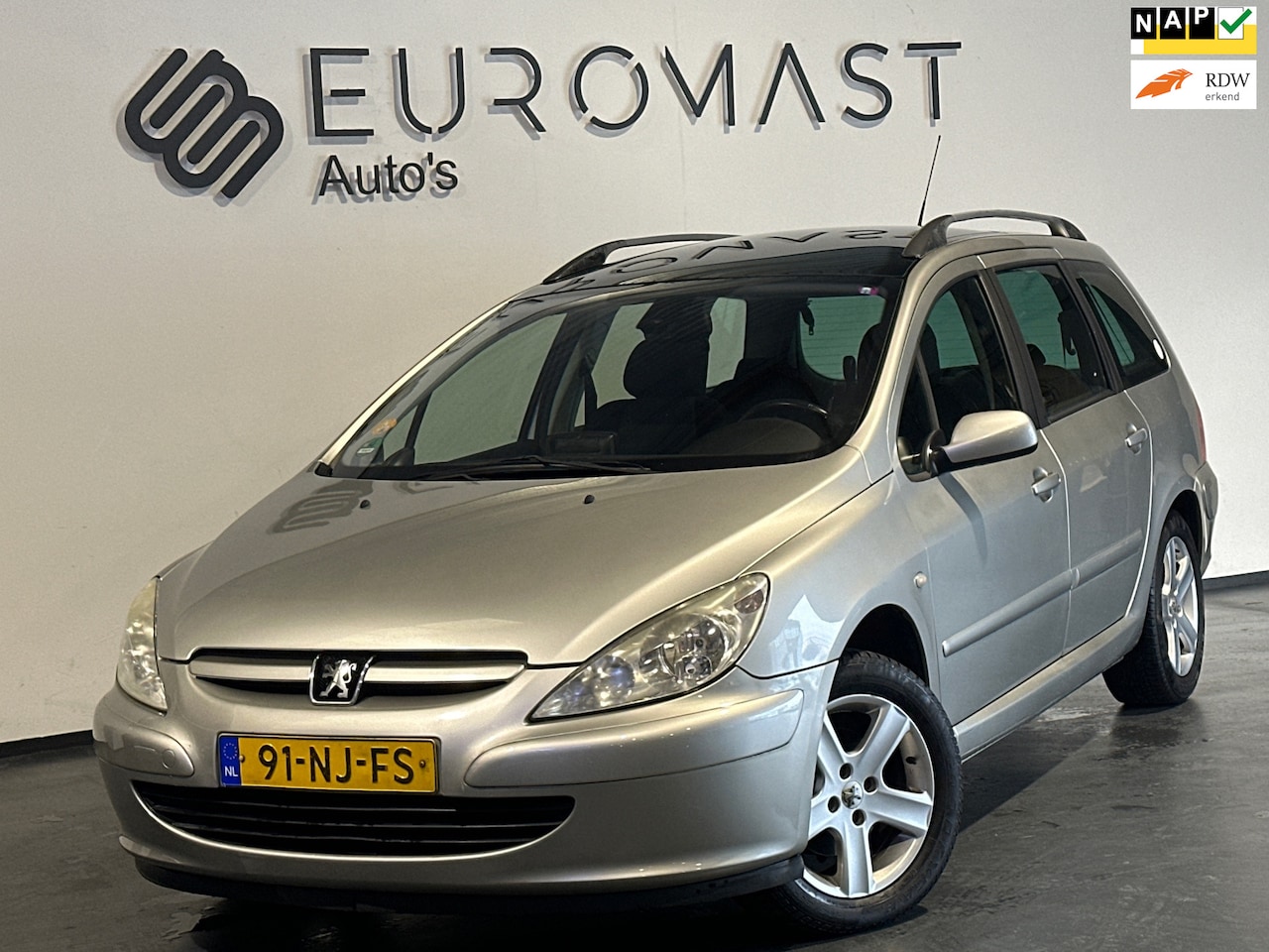 Peugeot 307 SW - 2.0 16V Pack Navi Panoramadak Cruise Airco Pdc Nieuwe Apk - AutoWereld.nl