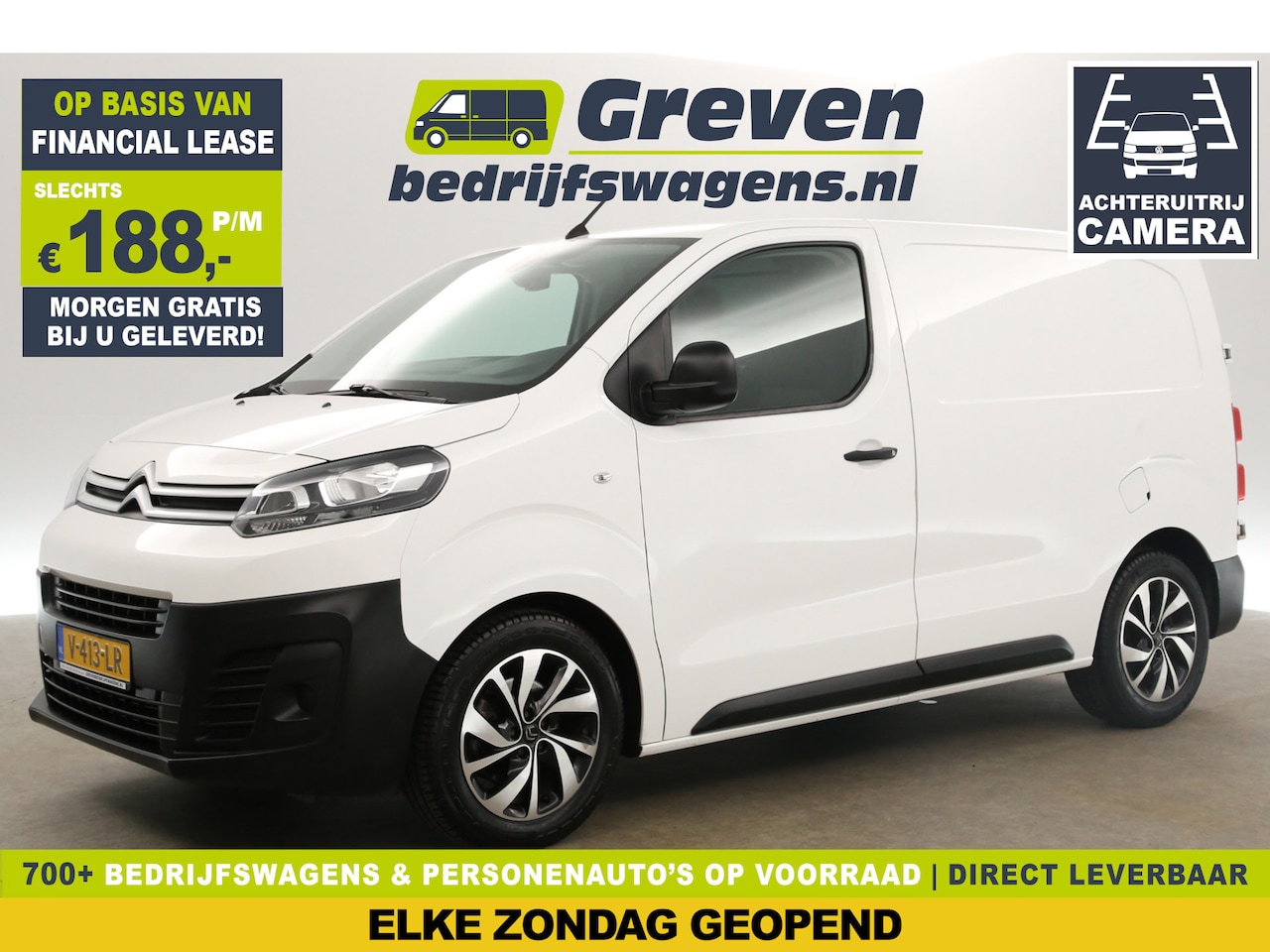 Citroën Jumpy - 1.6 BlueHDI L1H1 Airco Camera Cruise PDC Trekhaak 17''LMV Elektrpakket - AutoWereld.nl