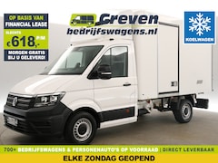 Volkswagen Crafter - 35 2.0 TDI Koelwagen Bakwagen Zijdeur Airco Koelauto 3 Persoons Laadbak Achterdeuren Elekt