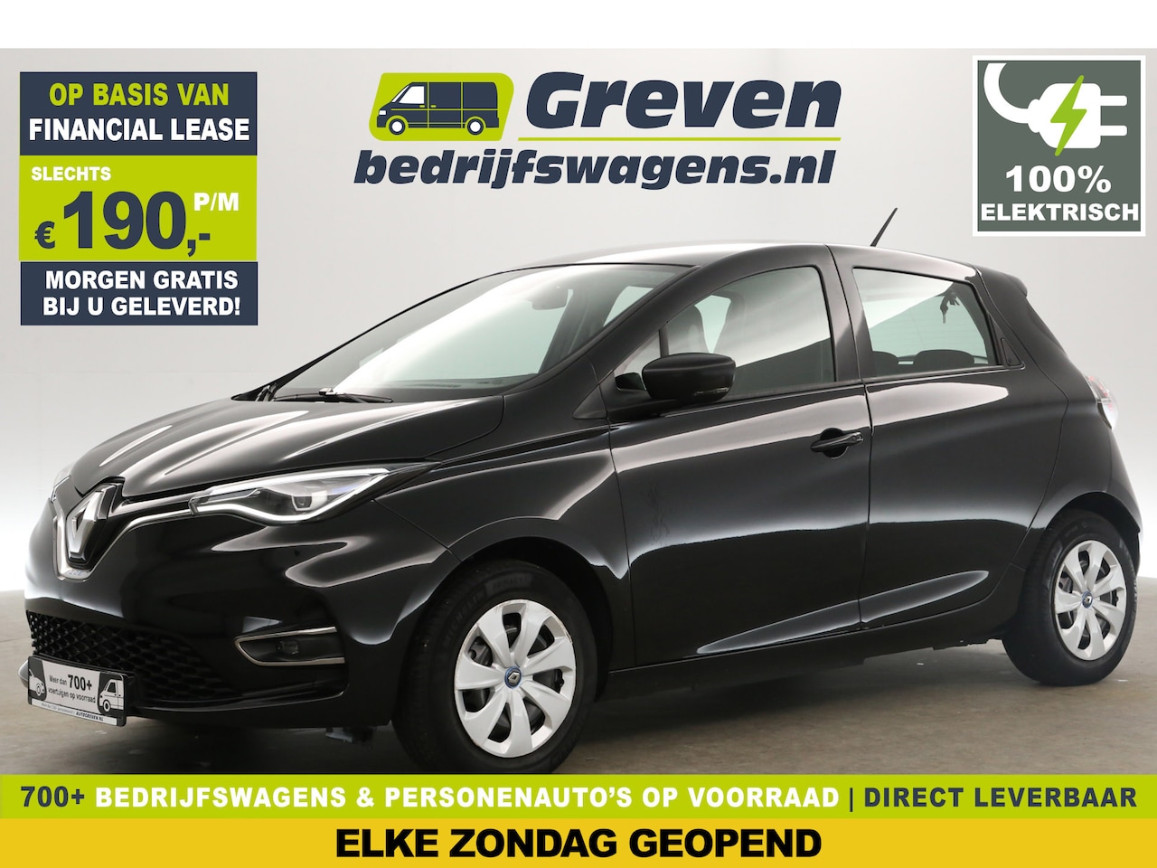 Renault Zoe - 52 kWh Experience | Huur-Accu | Elektrisch | Automaat | Airco Carplay Cruise Virtual DAB+ - AutoWereld.nl