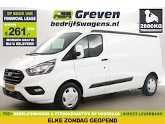 Ford Transit Custom - 320 2.0 TDCI L2H2 2800KG Trekgew. Airco Cruise PDC Stoelverwarming LED Elektrpakket Trekha