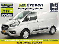 Ford Transit Custom - 2.0 TDCI L1H1 Automaat Airco Cruise Camera Carplay Navi PDC 3 Persoons LED Elektrpakket