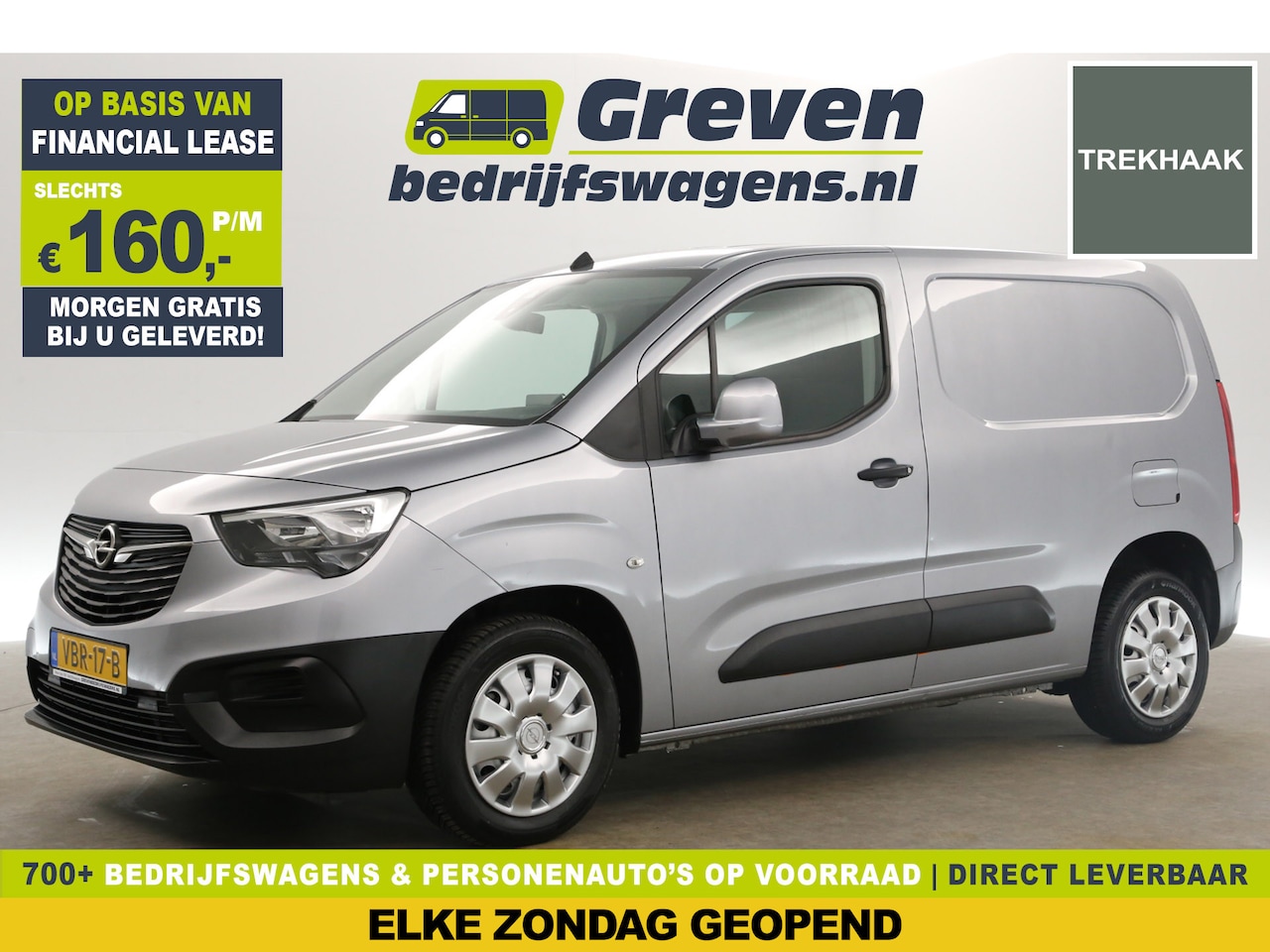 Opel Combo - 1.6D L1H1 Edition Airco Cruise Carplay PDC Navigatie Trekhaak Metallic - AutoWereld.nl