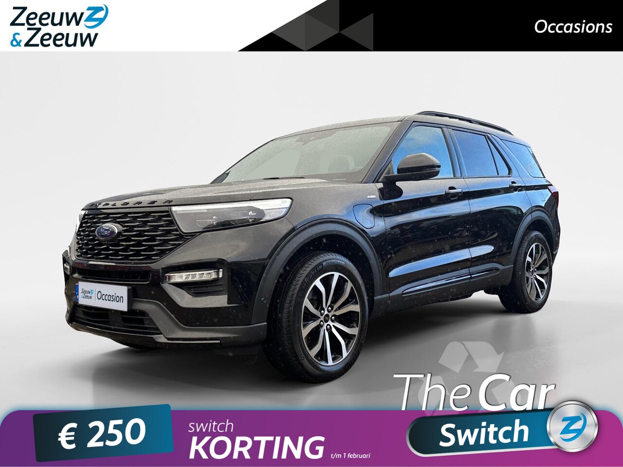 Ford Explorer - 3.0 V6 EcoBoost PHEV ST-Line | Dealer onderhouden | Automaat | | Winter pack | Navigatie | - AutoWereld.nl