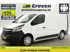 Opel Vivaro - 1.6 CDTI L1H1 Airco Cruise Navigatie PDC 3 Persoons Sidebars Kasten Elektrpakket