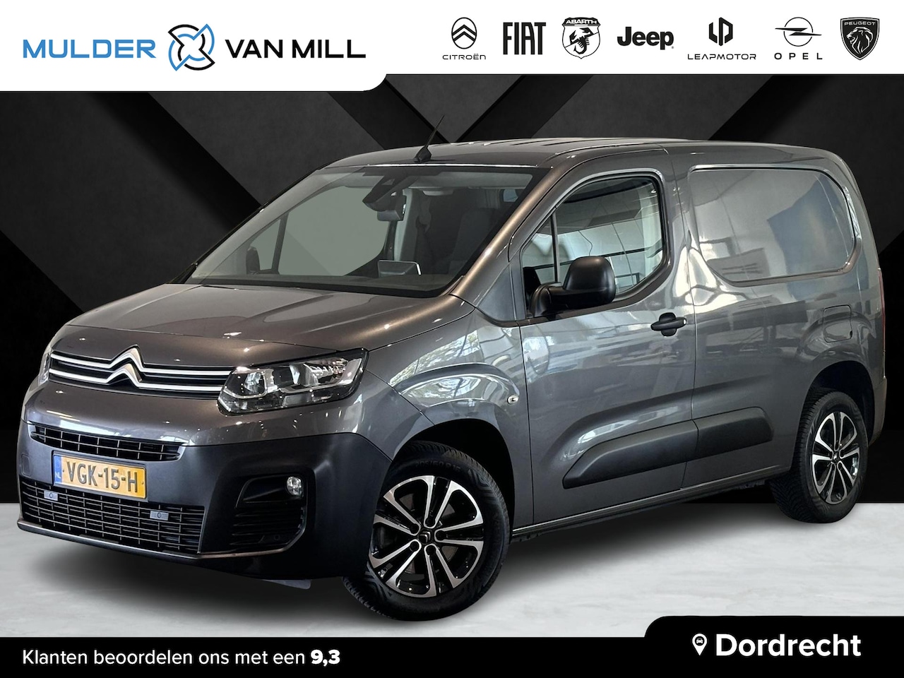 Citroën Berlingo - Van GB L1 Driver 1.6 BlueHDi 100pk 1.000kg | NAVI | SURROUND VIEW CAMERA | LM-VELGEN | DAB - AutoWereld.nl