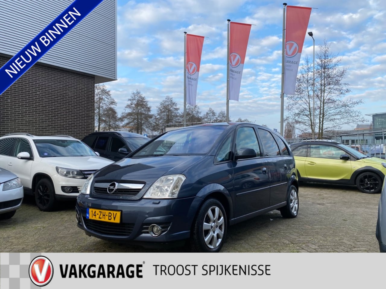 Opel Meriva - 1.8-16V Cosmo 1.8-16V Cosmo,Apple Carplay Android/Auto,Achterteruitrijcamera,Airco,Leder,Climate&Cruisec - AutoWereld.nl