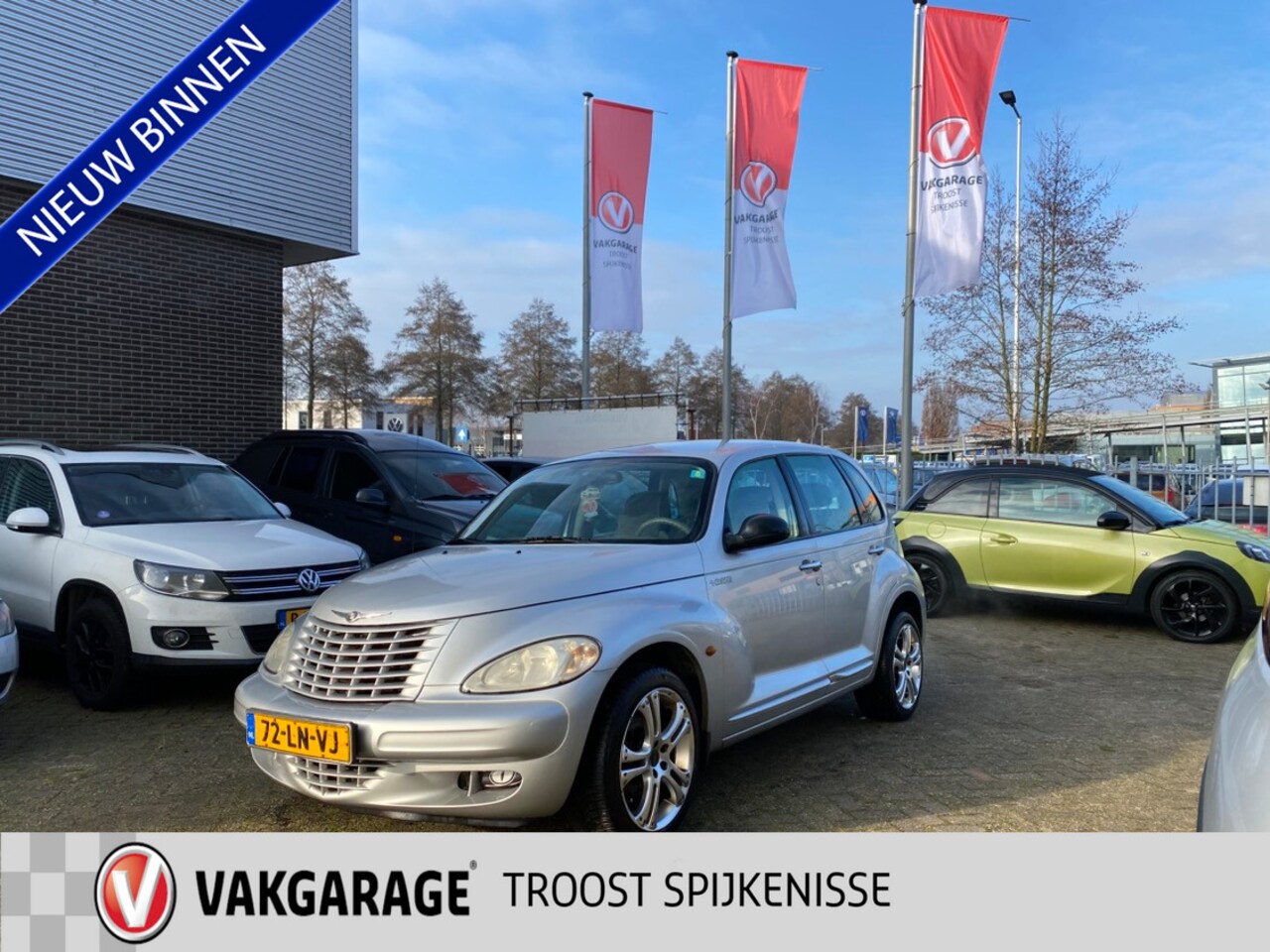 Chrysler PT Cruiser - 1.6i Challenger Classic 1.6i Challenger Classic,Airco,stuurbekrachting,Elektrischpakket,17 Inch Lmv - AutoWereld.nl