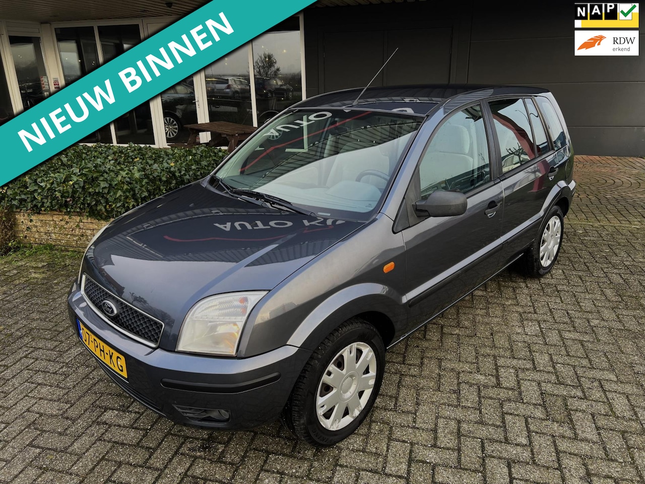 Ford Fusion - 1.4-16V Ghia AIRCO/CRUISE/ELEK PACK APK+NAP - AutoWereld.nl