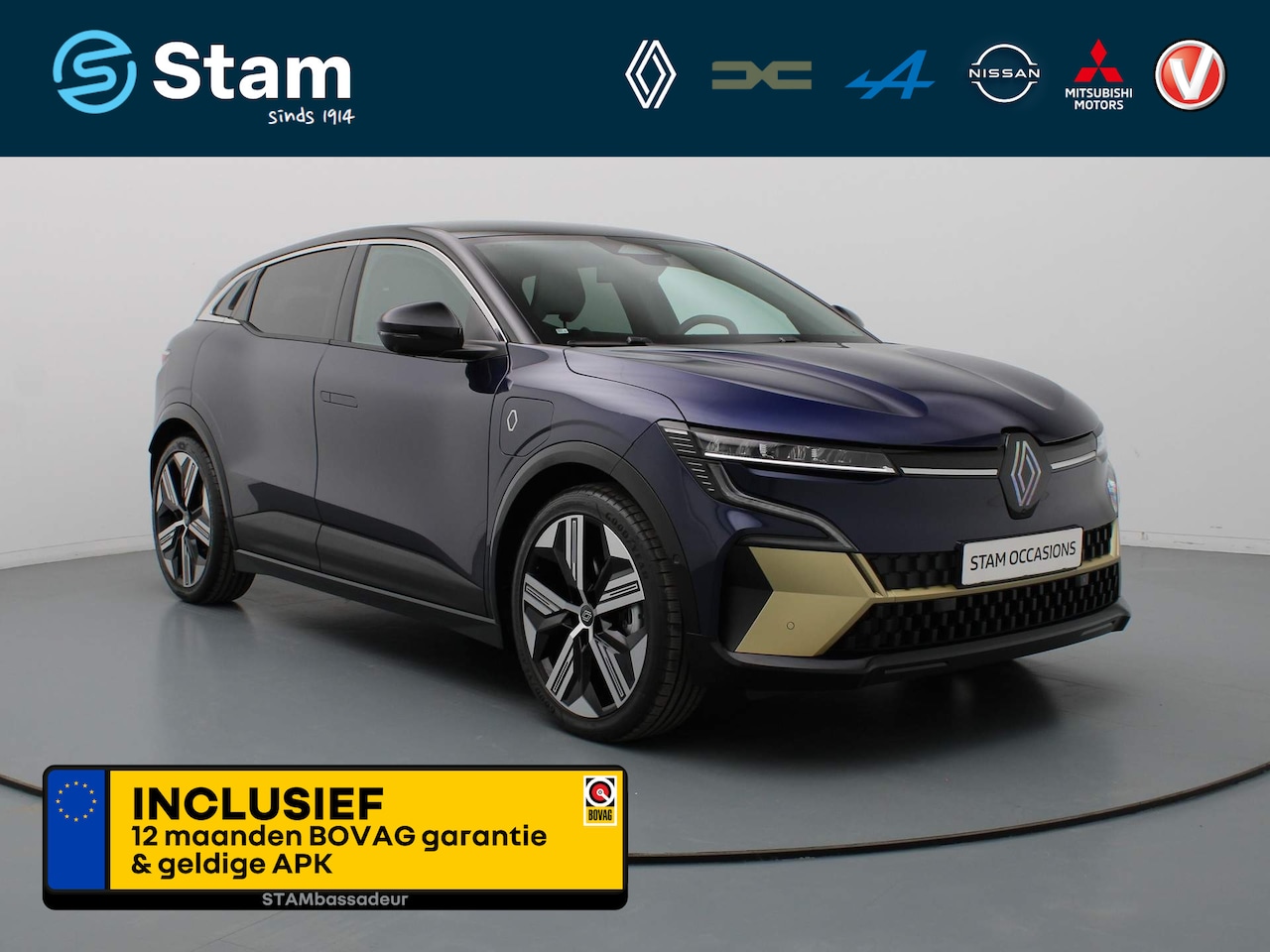 Renault Mégane E-Tech - 220pk Comfort Range Iconic 60 kWh Adapt. cruise | Harman Kardon | Leder | Navi | Parksens. - AutoWereld.nl