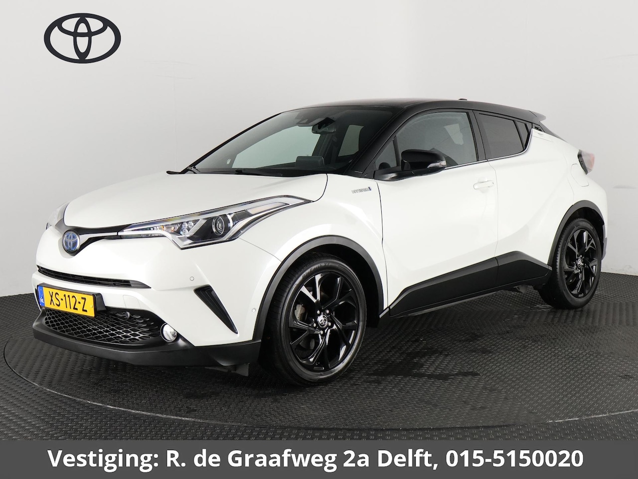 Toyota C-HR - 1.8 Hybrid Style Bi-Tone | Navigatie | Stoelverwarming | Parkeersensoren | Trekhaak | - AutoWereld.nl