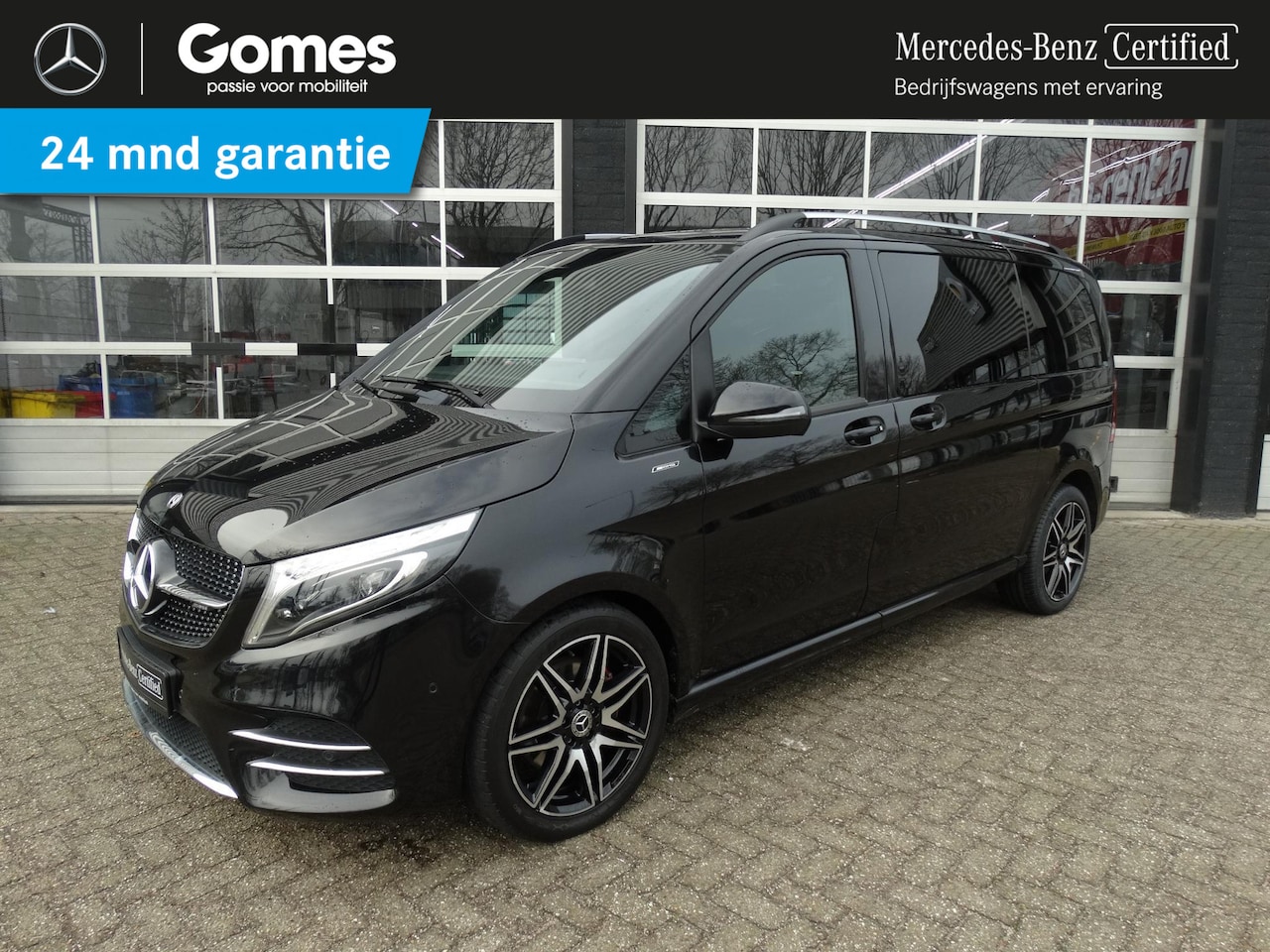 Mercedes-Benz V-klasse - 300d Kort Avantgarde Edition AMG uitvoering | Grote middenarmsteun met koelvak - AutoWereld.nl