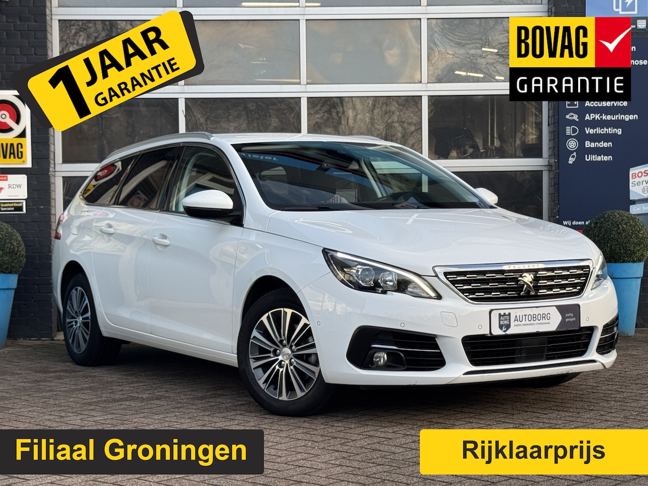 Peugeot 308 SW - 1.2 PureTech Blue Lease Allure | Trekhaak | Virtual Cockpit | Rijklaar + 12 Maand BOVAG Ga - AutoWereld.nl