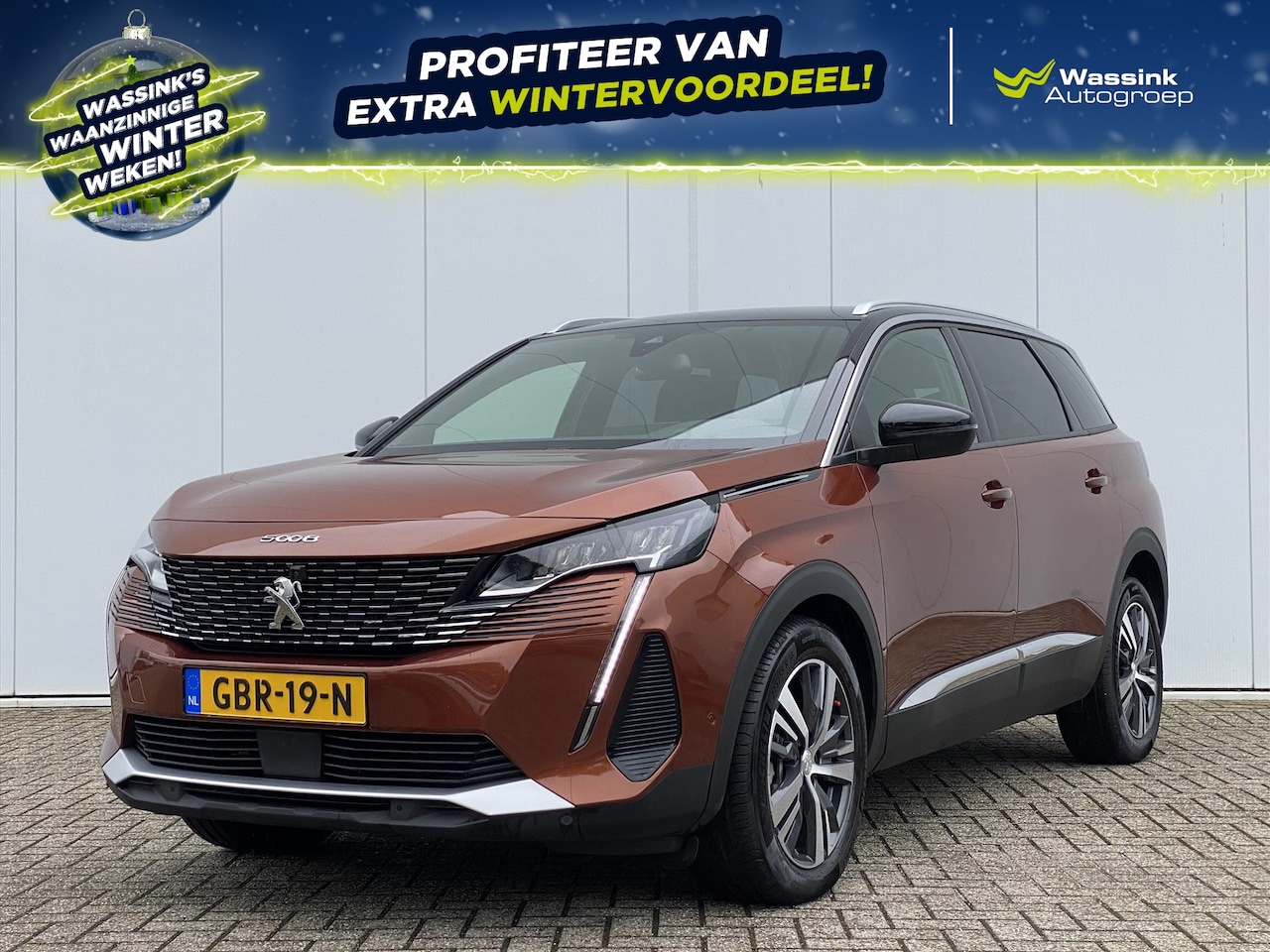 Peugeot 5008 - 1.2 PureTech 130pk Automaat Allure Pack Business | Navigatie | CarPlay | Camera Voor + Ach - AutoWereld.nl