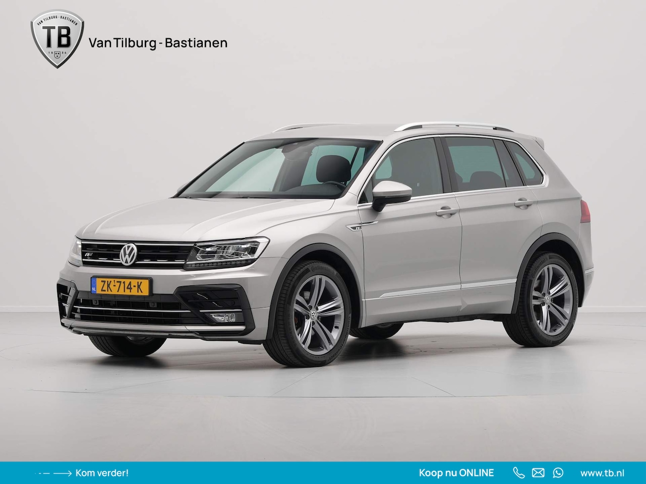 Volkswagen Tiguan - 1.5 TSI 130pk R-Line Navigatie Pdc Trekhaak Elek. Klep 212 - AutoWereld.nl