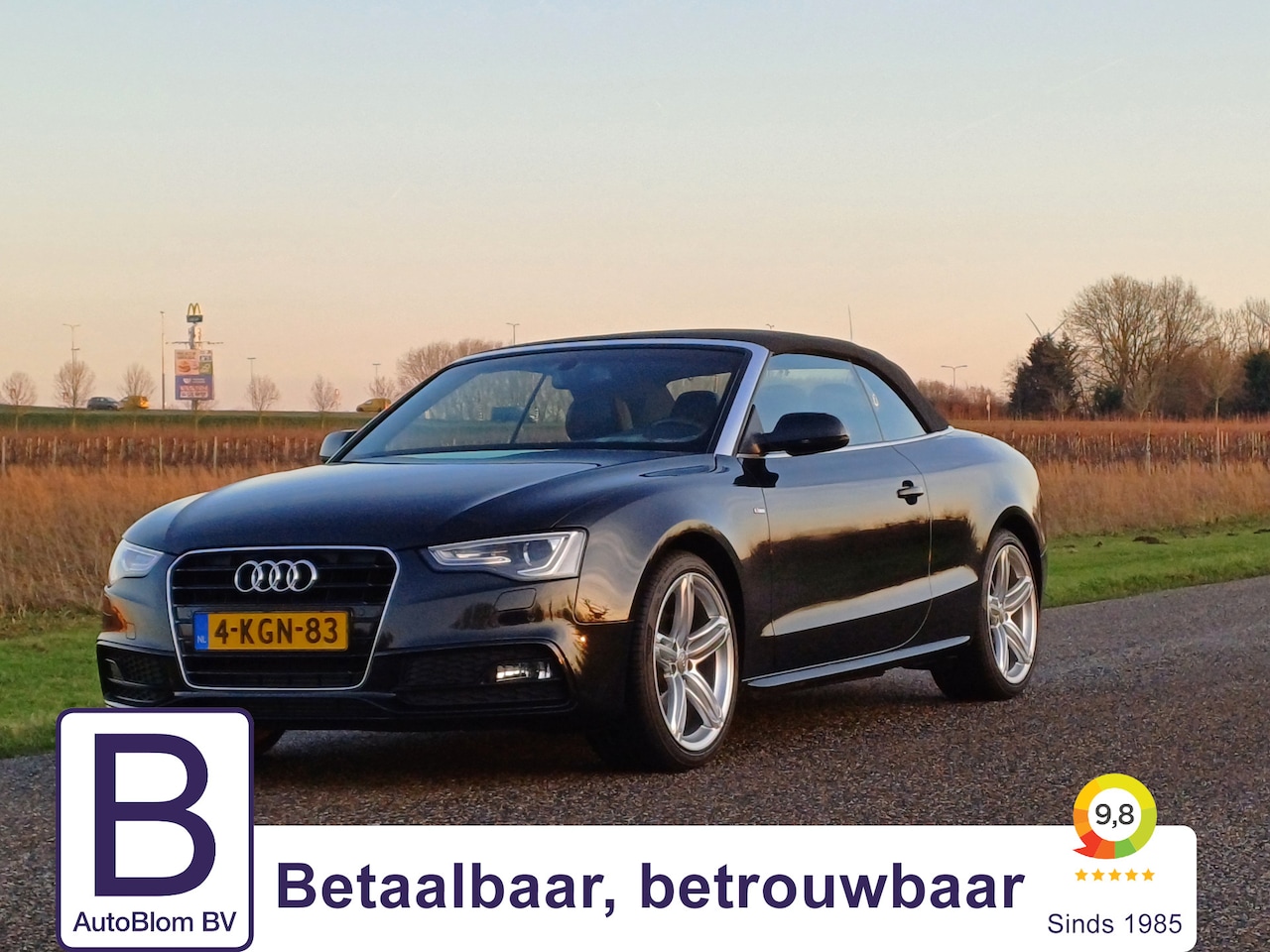 Audi A5 Cabriolet - 1.8 TFSI Pro Line S | 3x S-Line | 1e eigenaar ! | Lage KM ! | NL Geleverd ! | Trekhaak - AutoWereld.nl