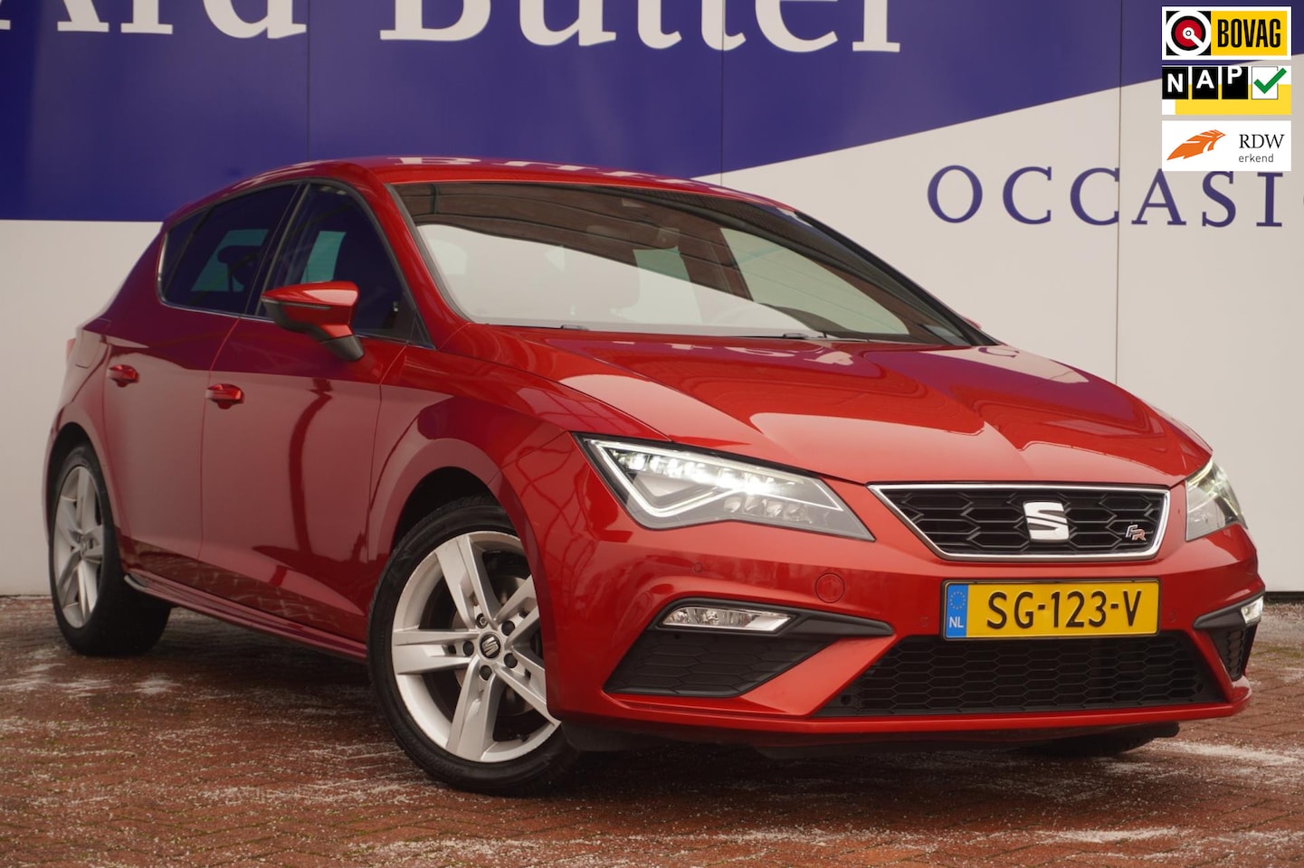 Seat Leon - 1.4 ECO 150 PK TSI FR Business Intense / LED / Navi / Cupra-Body-Kitt = SUPER KANON !! DEA - AutoWereld.nl