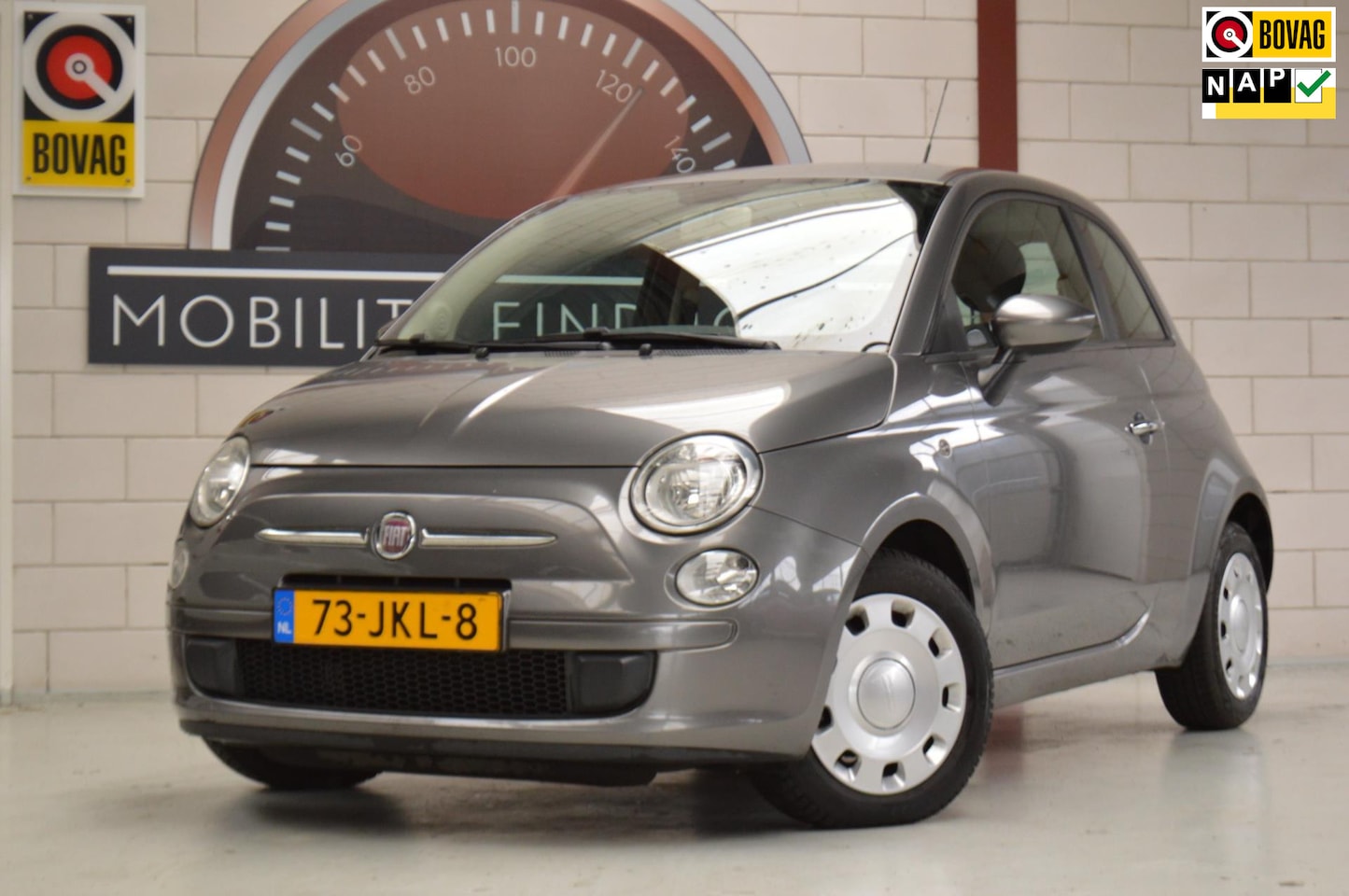 Fiat 500 - 1.2 AUTOMAAT, NL-AUTO, HEEL NETJES!, GARANTIE, All-season - AutoWereld.nl