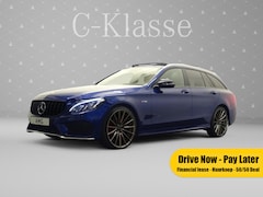 Mercedes-Benz C-klasse Estate - 43 AMG 410pk Night Ed Aut- Panodak I Sport Uitlaat I Stand kachel I Camera I Ambient light