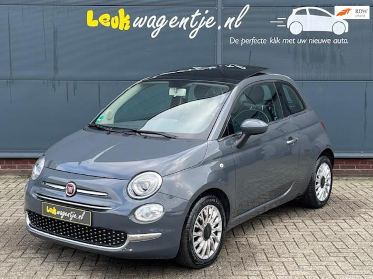 Fiat 500 - 0.9 TwinAir Turbo Lounge *schuifdak *cruise *airco - AutoWereld.nl