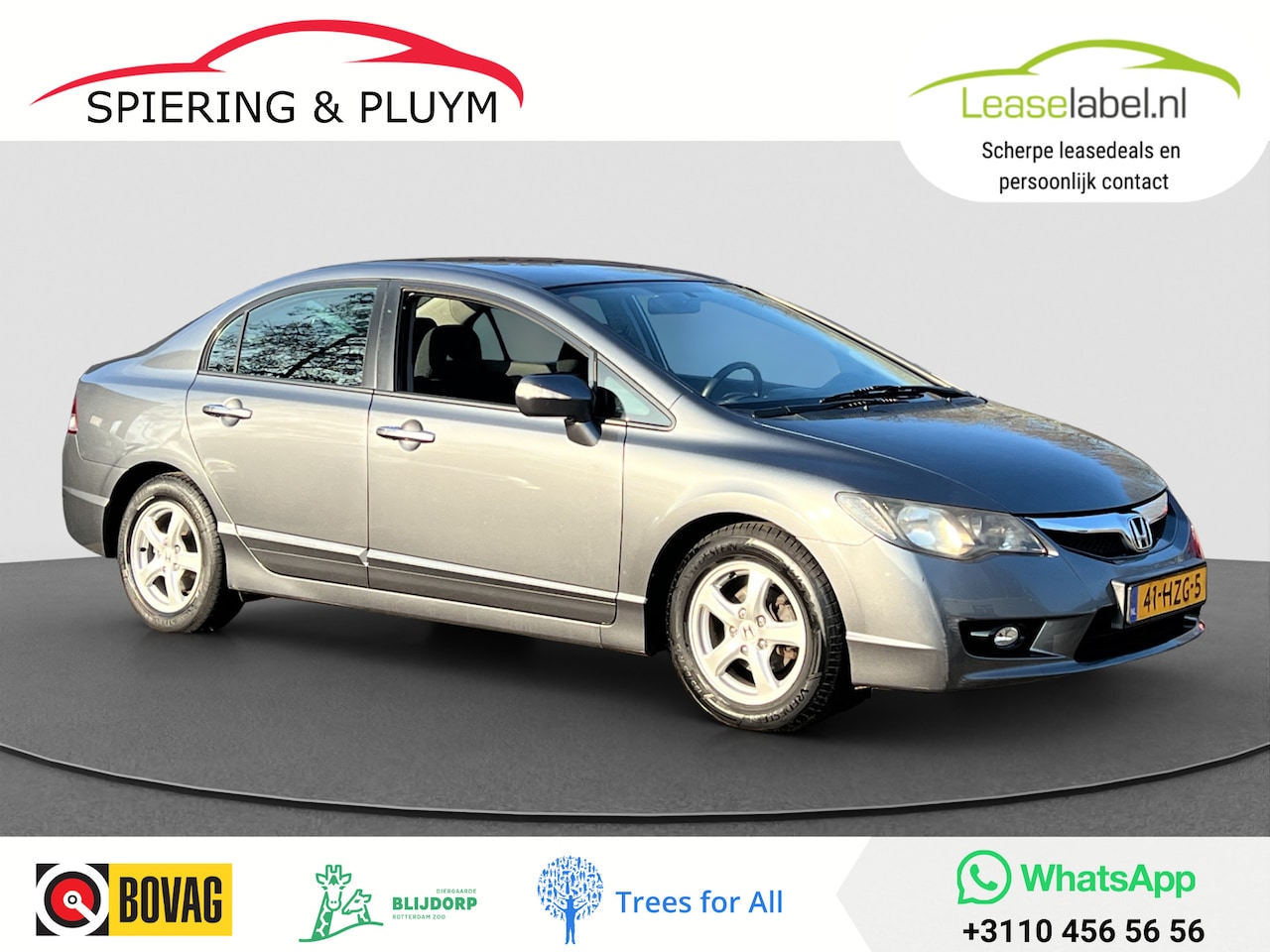 Honda Civic - 1.3 Hybrid | Navi | Climate | Youngtimer - AutoWereld.nl